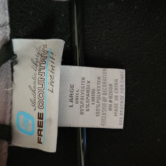 Free Country Zip-Up Hooded Jacket Coat - Picture 3 of 5